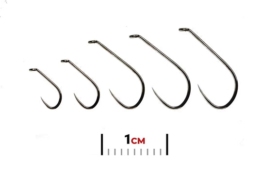 Fulling Mill Ultimate Dry Fly Hooks - Barbless Black Nickel