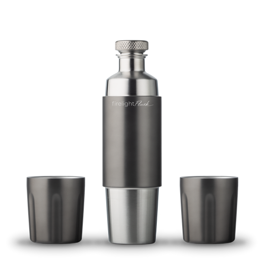 High Camp Firelight Flask 750 in Gunmetal