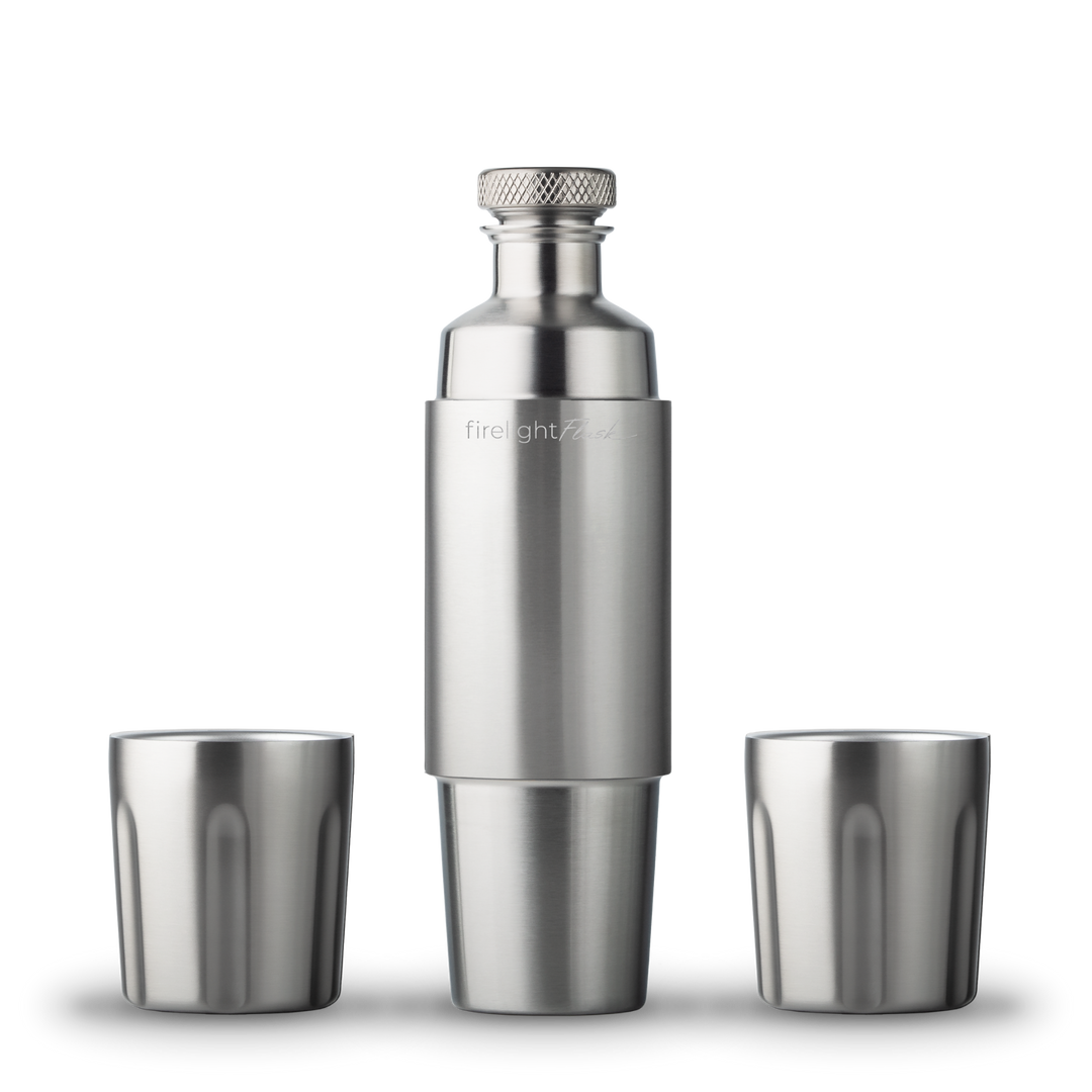 High Camp Firelight Flask 750 in Stainless