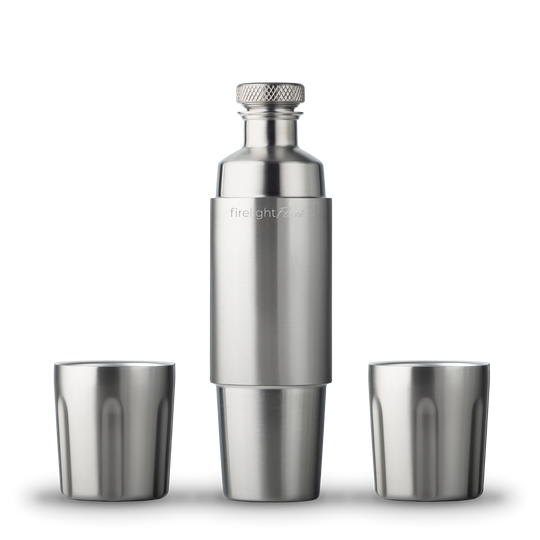 High Camp Firelight Flask 750 in Stainless