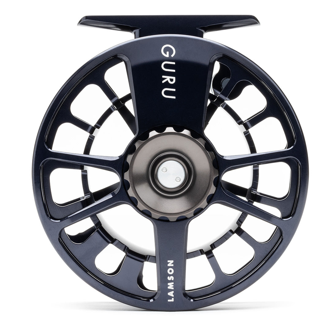 Lamson Guru X Fly Reel Blue Steel