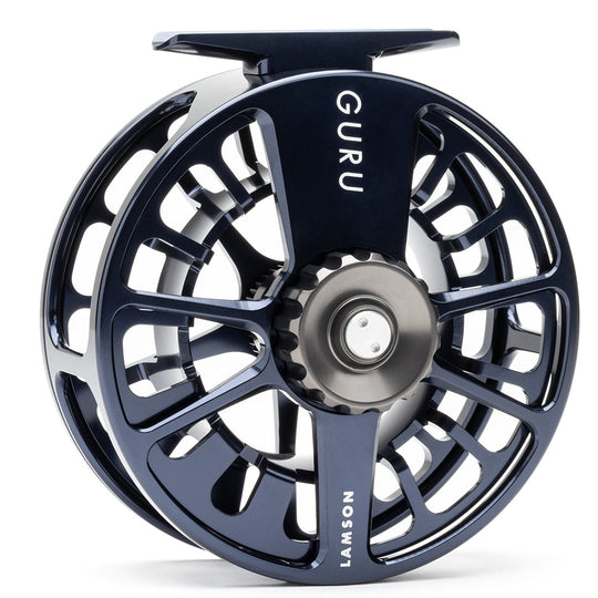 Lamson Guru X HD Fly Reel Blue Steel