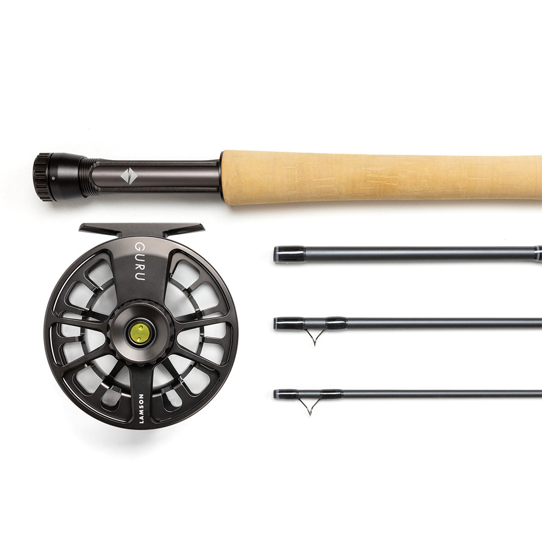 Lamson Guru Outfit Without Line 4wt to 6wt