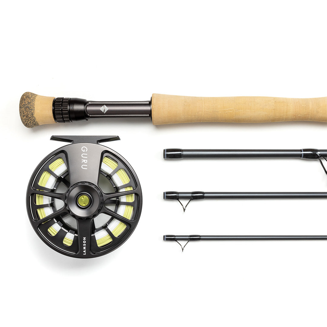 Lamson Guru Outfit With Line 7wt and 8wt