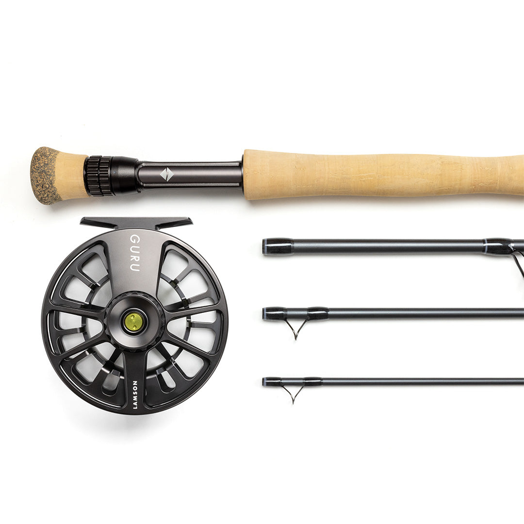 Lamson Guru Outfit Without Line 7wt and 8wt