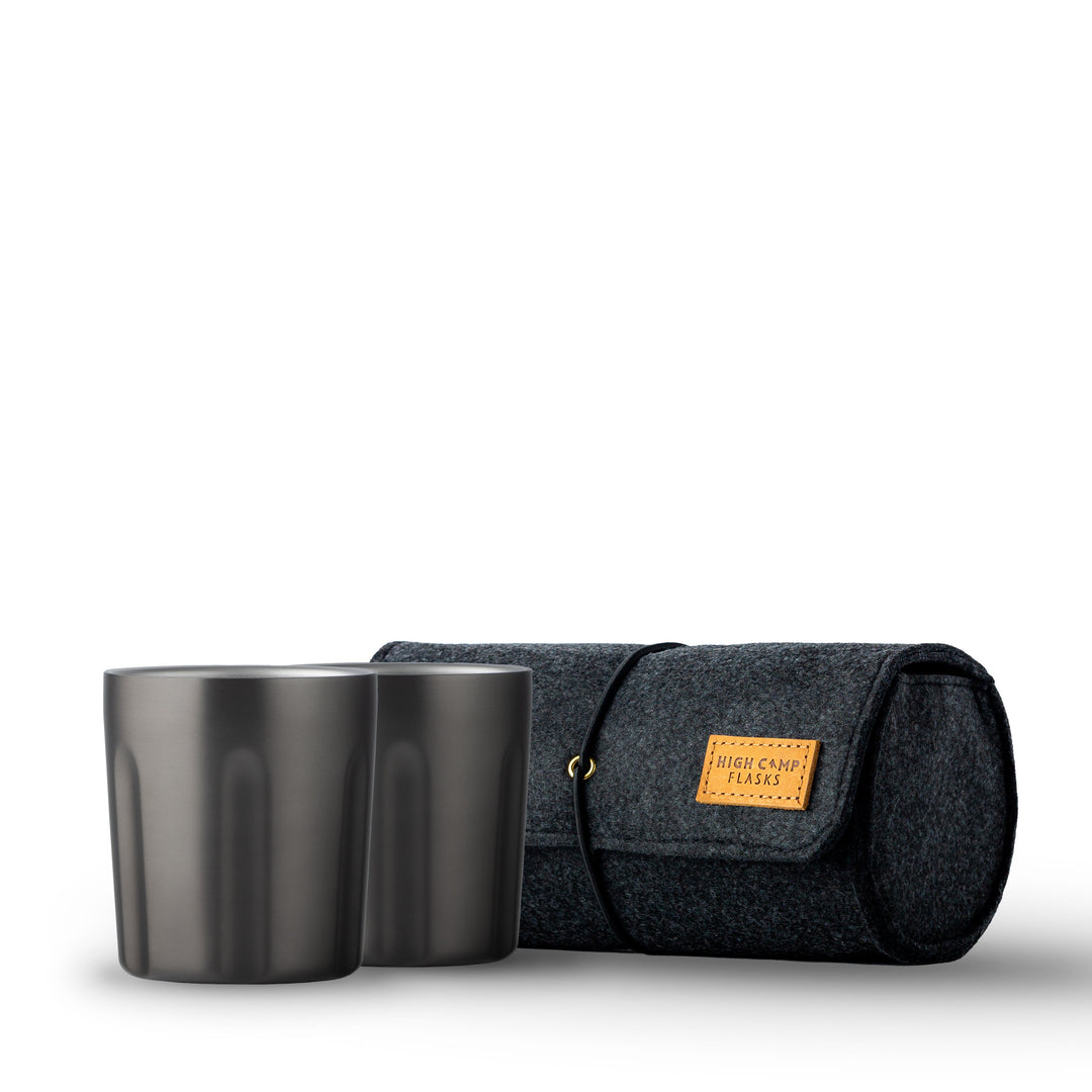 High Camp Firelight Tumbler 2-Pack in Gunmetal