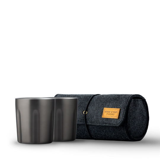 High Camp Firelight Tumbler 2-Pack in Gunmetal