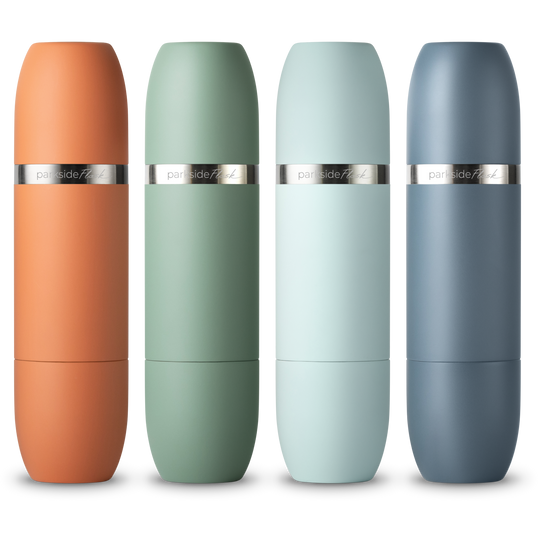 High Camp Parkside Flask 750 wine flask with tumblers