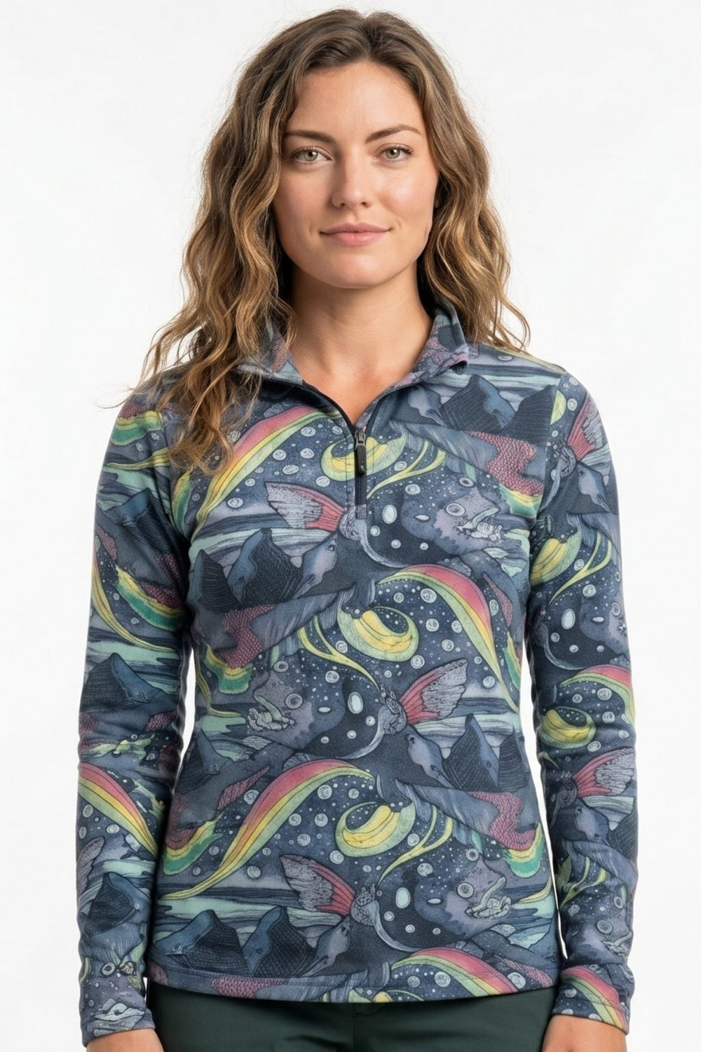 HaliBorealis 1/4 Zip Sunshirt