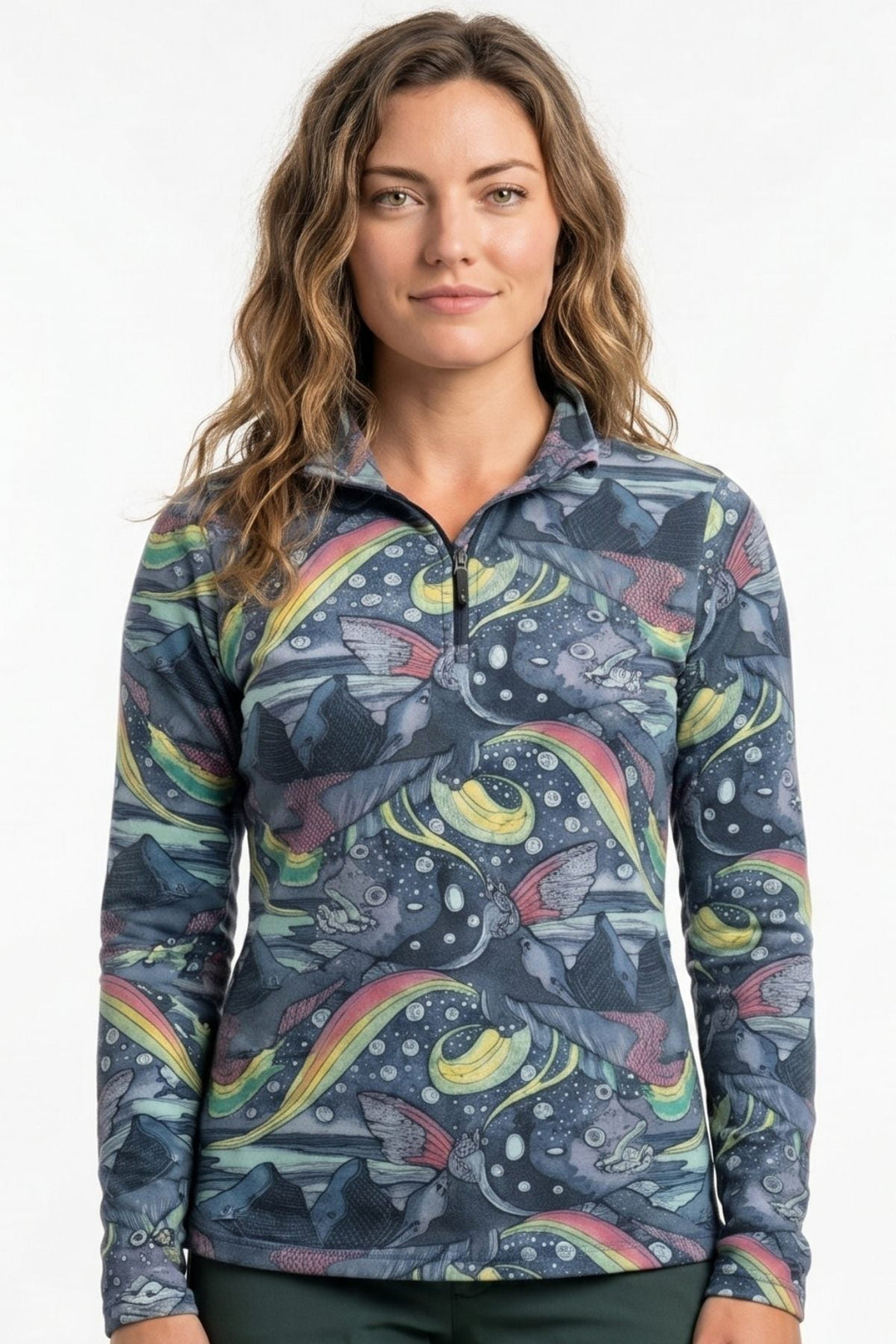 HaliBorealis 1/4 Zip Sunshirt