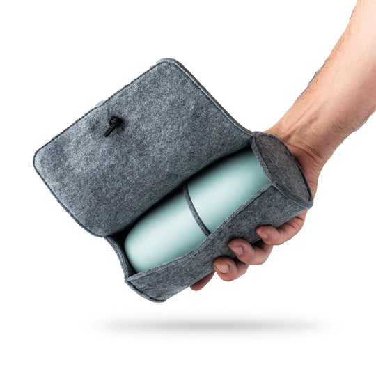 High Camp Parkside tumblers with wool felt case