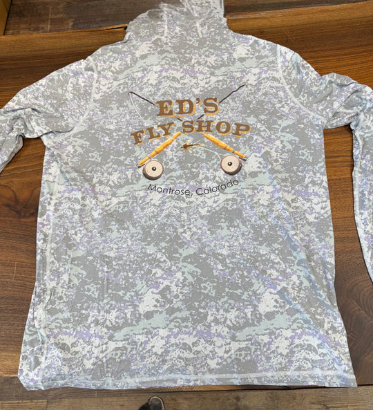Ed's Fly Shop Patagonia Men's Tropic Comfort Natural Hoody Rock Wash: Thermal Blue