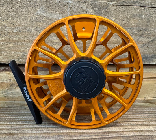 Ross Animas Fly Reel - Matte Pumpkin - Made in USA