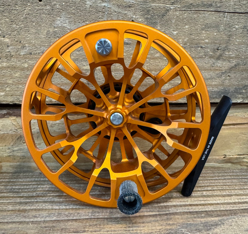 Ross Animas Fly Reel - Matte Pumpkin - Made in USA