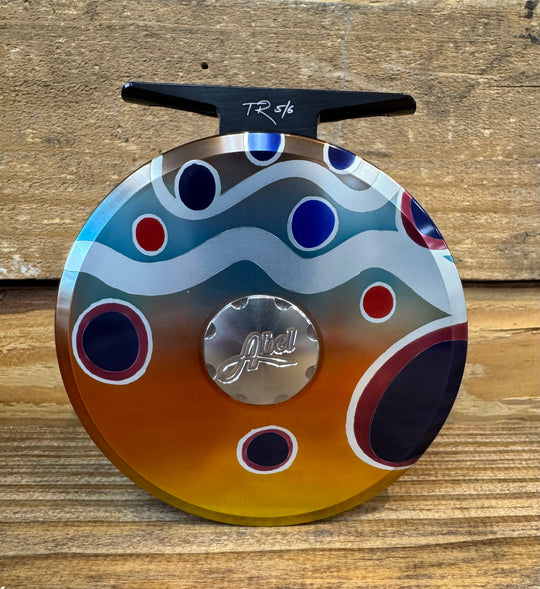 Abel TR Fly Reel - Solid Abstract Brown - 5/6 WT with Ebony Handle