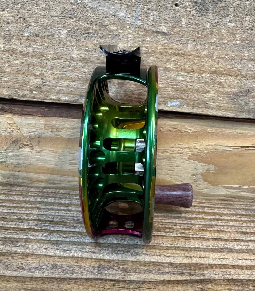 Abel TR Fly Reel - Solid Abstract Brook - 2/3 WT with Rosewood Handle