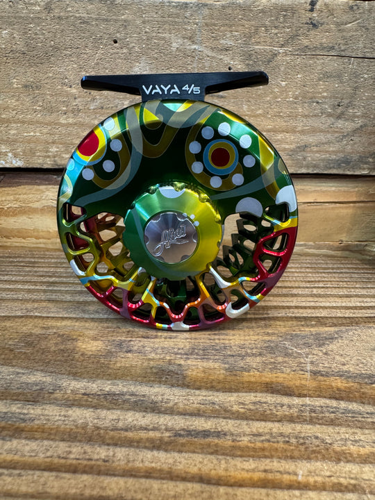 Abel Vaya Fly Reel - Abstract Brook - 4/5 WT - Abstract Brook Knob with Rose Handle