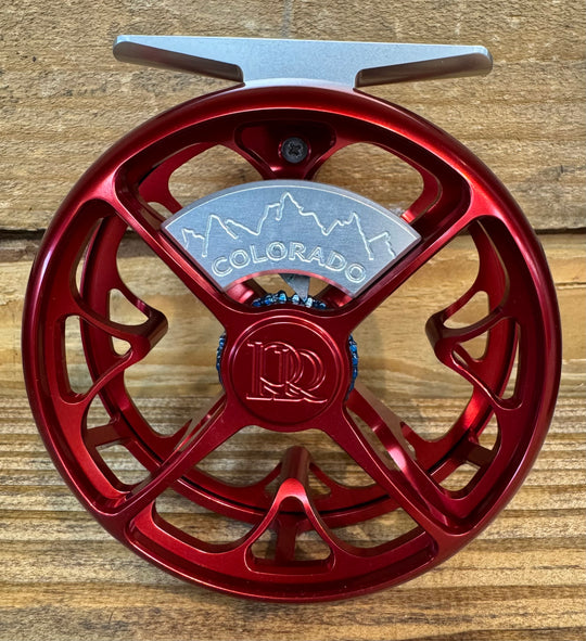 Ross Colorado Fly Reel - Crimson Red - Made in USA