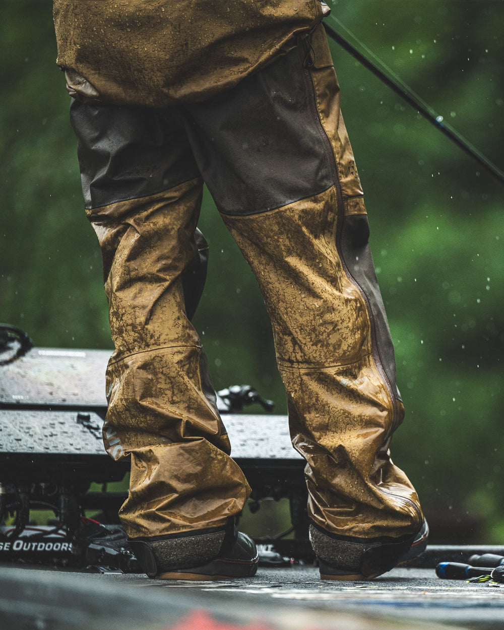 Simms Men's ProDry Bib on the water