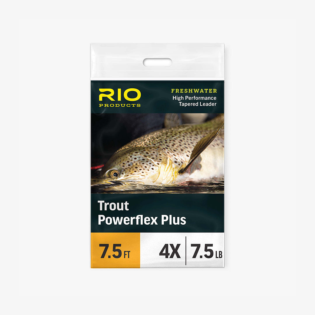 RIO Powerflex Plus knotless tapered trout leader