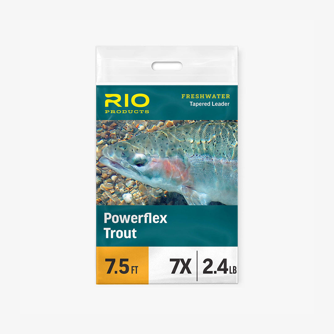 RIO Powerflex knotless tapered trout leader