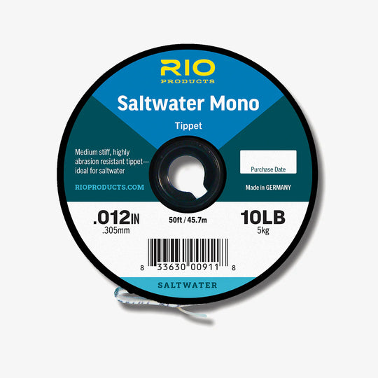 Rio Saltwater Mono Tippet Assorted Sizes