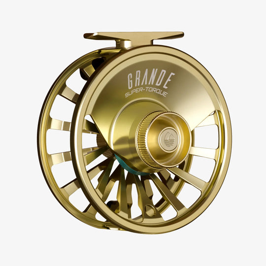 Redington Grande fly reel 7/8/9 in Champagne, back