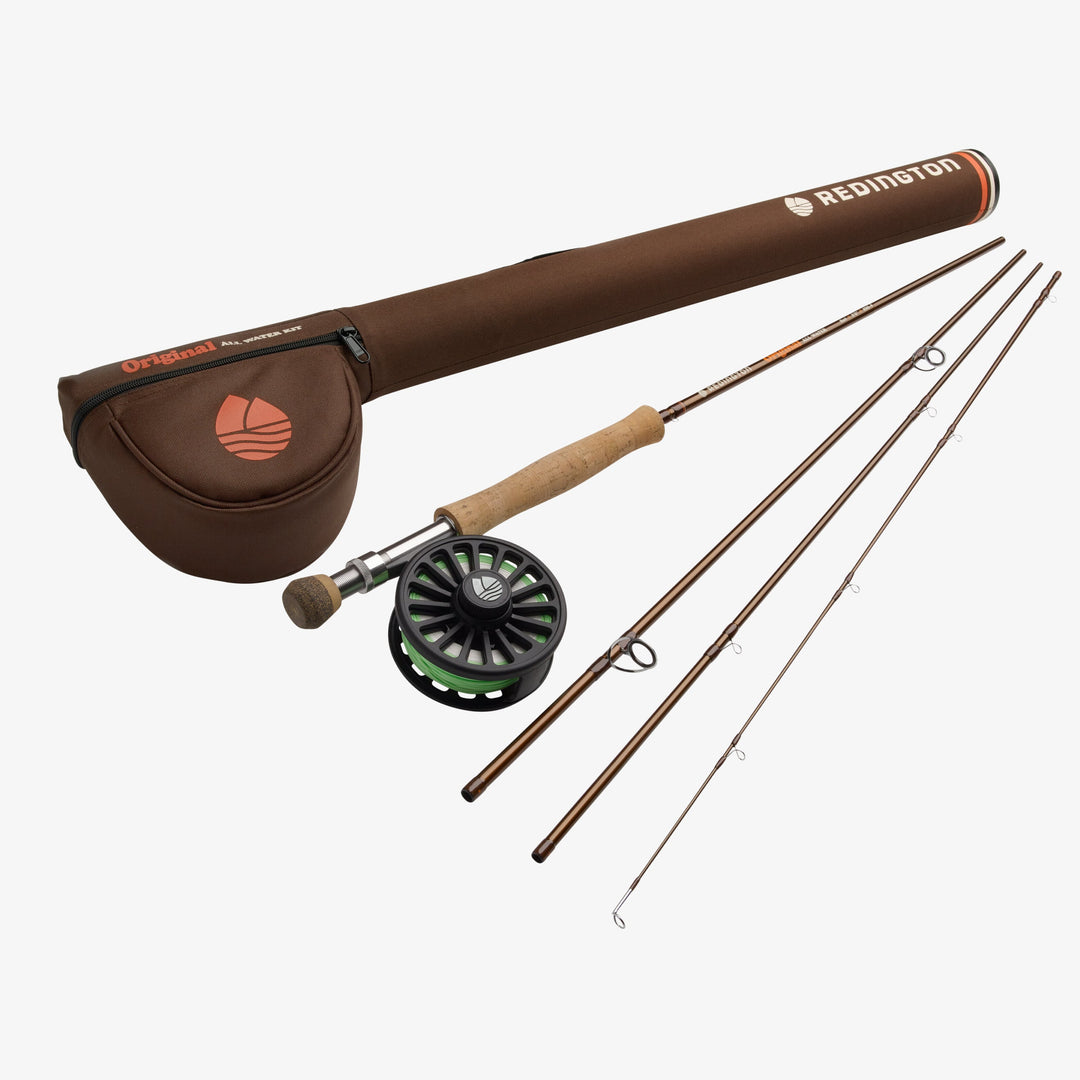 Redington Original Kit fly rod and reel outfit, 9 foot 8 weight