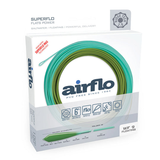 Airflo Superflo Ridge 2.0 Flats Power Taper Fly Lines