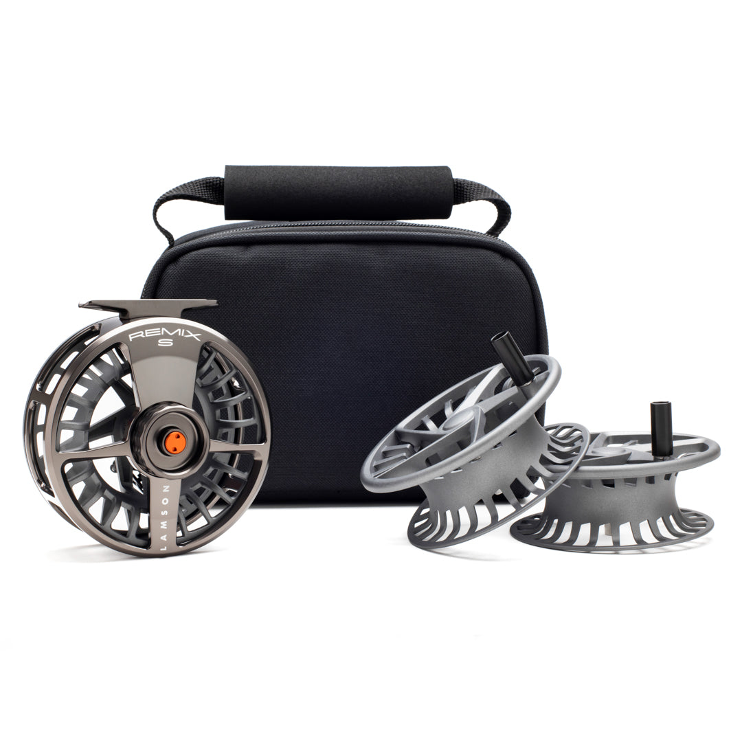 Lamson Remix S-Series HD 3-Pack Fly Reel - Smoke