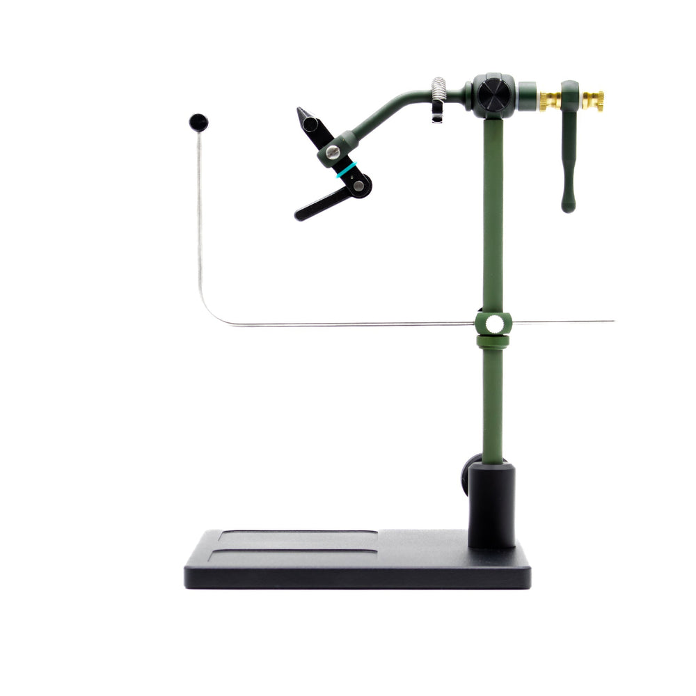 Renzetti Traveler C 2404 Green Anodized 6x6" Pedestal Base Vise - Left Handed
