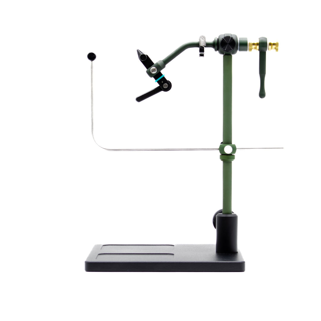 Renzetti Traveler C 2404 Green Anodized 6x6" Pedestal Base Vise - Left Handed