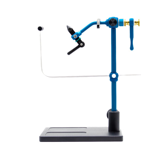 Renzetti Traveler C 2504 Blue Anodized 6x6" Pedestal Base Vise - Left Handed