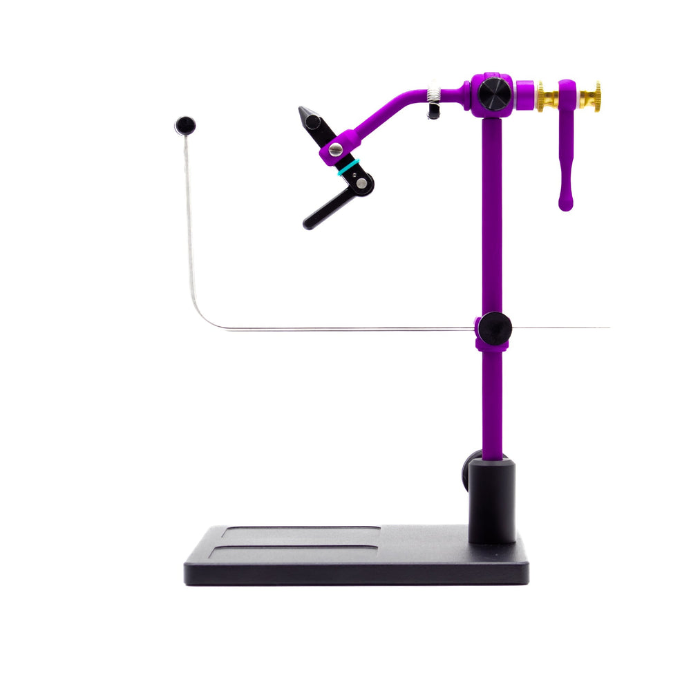 Renzetti Traveler C 2604 Purple Anodized 6x6" Pedestal Base Vise - Left Handed