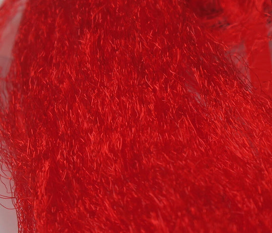 Hareline Sparkle Emerger Yarn Red