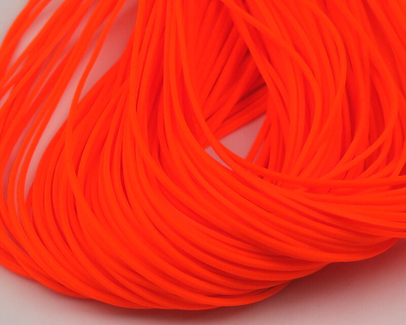 Hareline Silicone Flutter Legs Fl. Orange