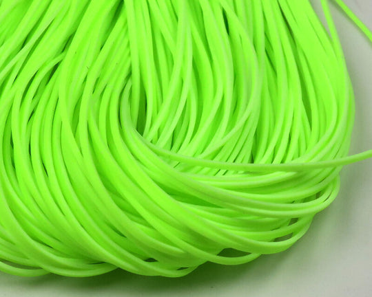 Hareline Silicone Flutter Legs Fl. Yellow Chartreuse