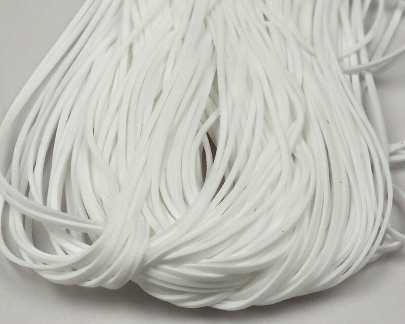 Hareline Silicone Flutter Legs White