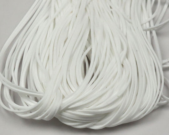 Hareline Silicone Flutter Legs White