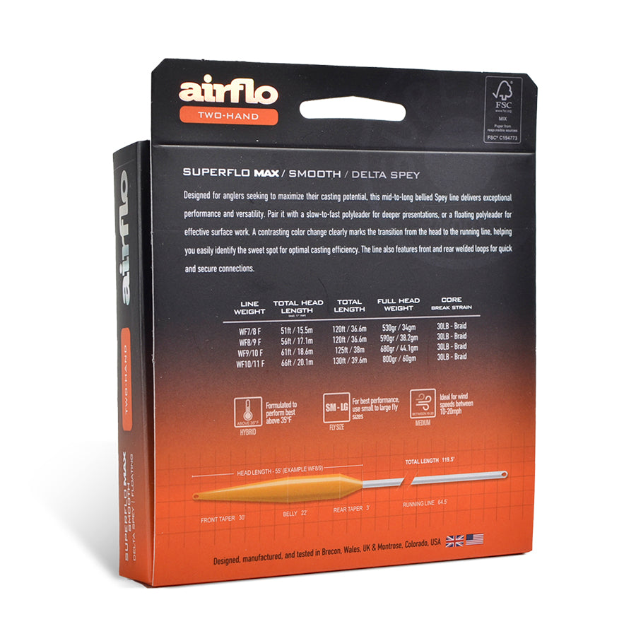 Airflo Superflo Max Smooth - Delta Spey