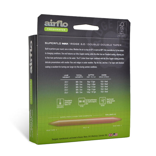 Airflo Superflo Max Ridge 2.0 - Double' Double Taper