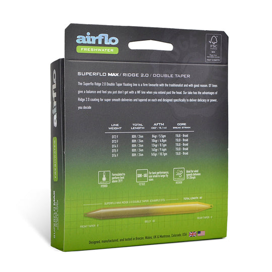 Airflo Superflo Max Ridge 2.0 - Double Taper