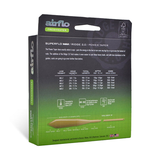 Airflo Superflo Max Ridge 2.0 - Power Taper