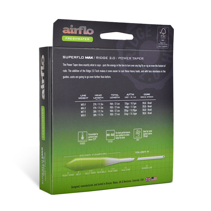 Airflo Superflo Max Ridge 2.0 - Power Taper