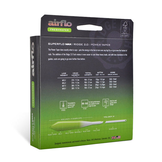 Airflo Superflo Max Ridge 2.0 - Power Taper