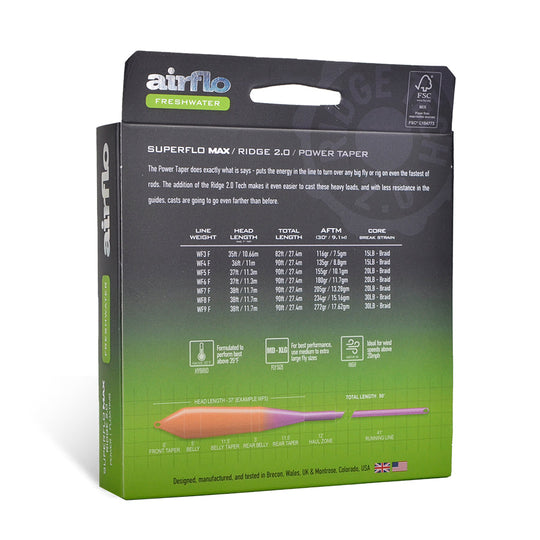 Airflo Superflo Max Ridge 2.0 - Power Taper