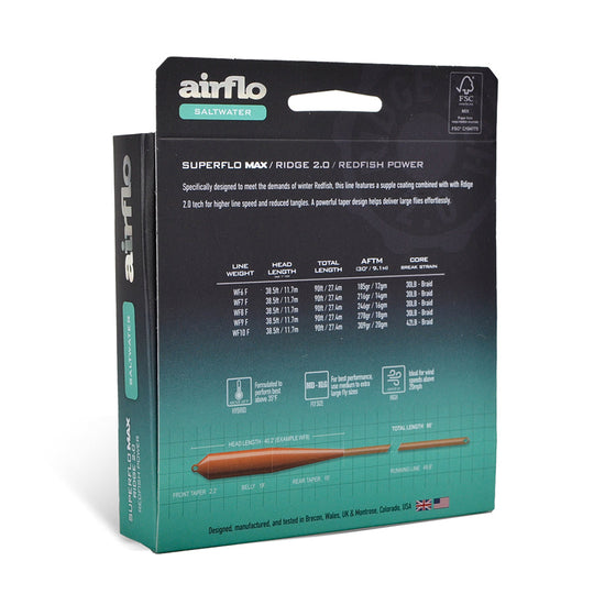 Airflo Superflo Max Ridge 2.0 - Redfish Power