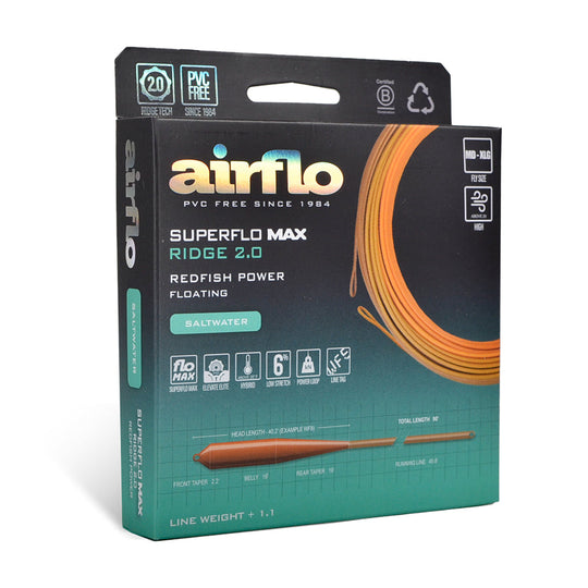 Airflo Superflo Max Ridge 2.0 - Redfish Power