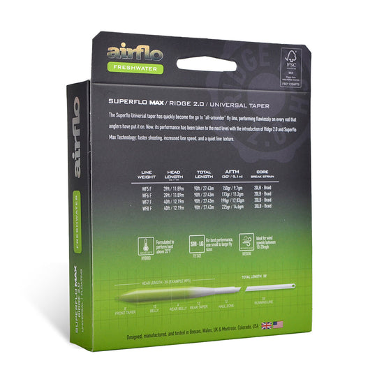 Airflo Superflo Max Ridge 2.0 - Universal Taper