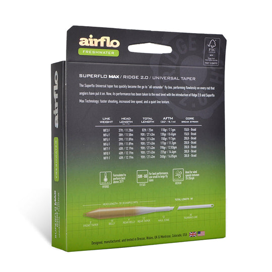 Airflo Superflo Max Ridge 2.0 - Universal Taper